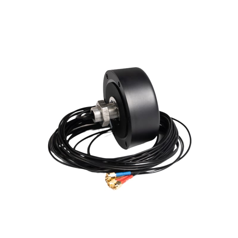 Screw-mount base and weatherproof gasket of the ALPON Combo Antenna for outdoor installation