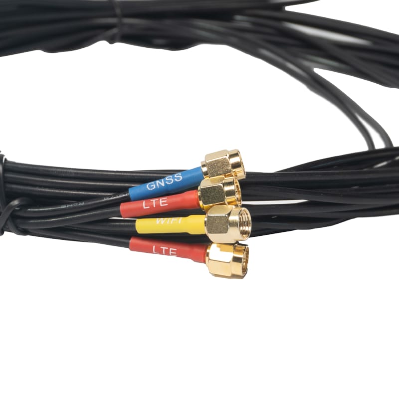 Top profile of the ALPON Combo Antenna puck showing the low-profile multi-radio form factor