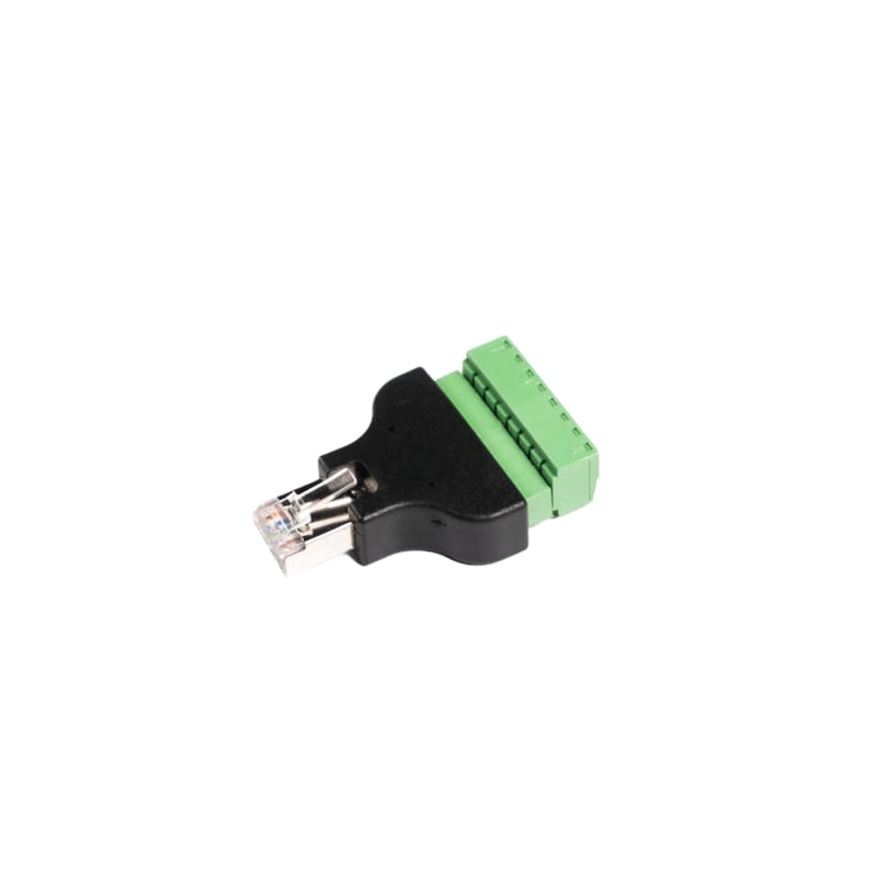 RJ45 male plug on the ALPON GPIO Expansion module that seats into the ALPON X4 GPIO port
