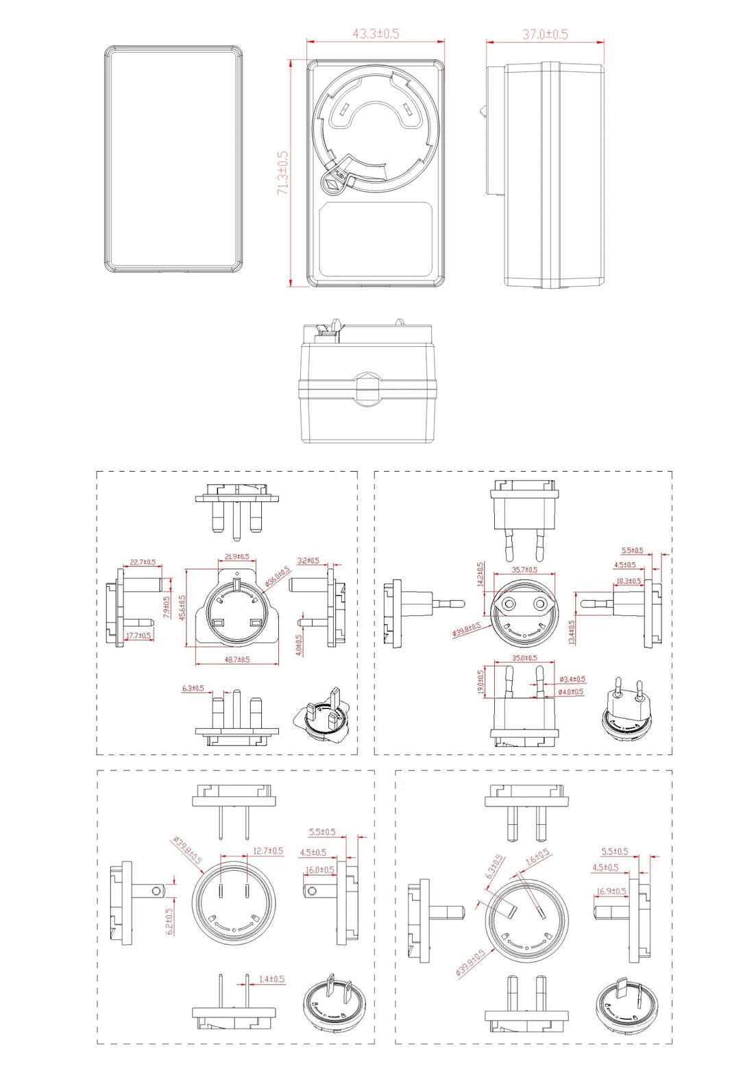 ALPON Terminal DC Power Adapter
