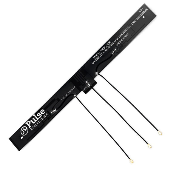 LTE Main & Diversity & GNSS Triple Port u.FL Antenna - 100mm