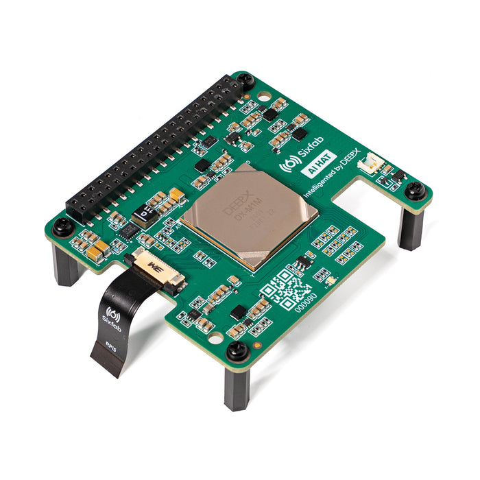 Sixfab AI HAT+ for Raspberry Pi 5