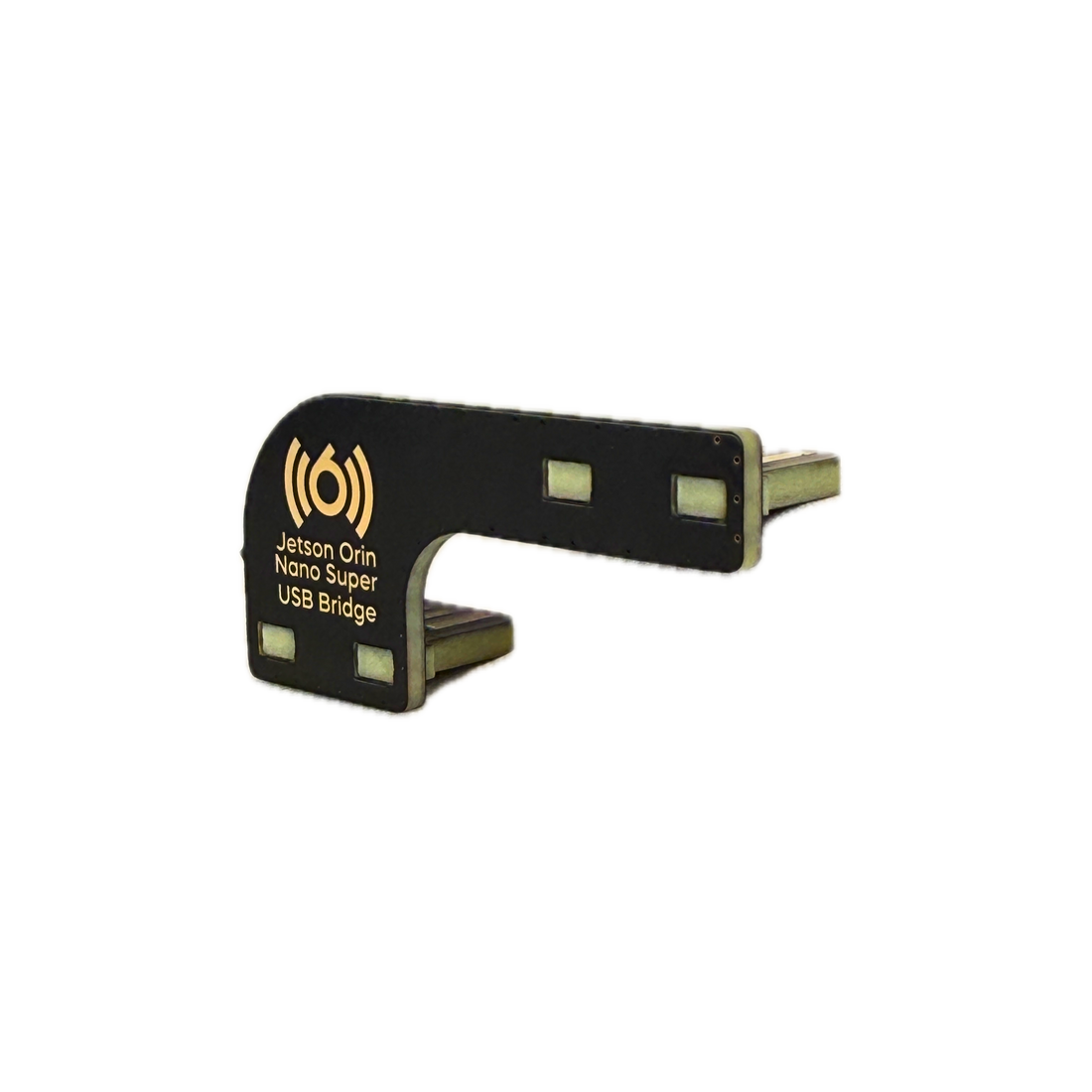 Sixfab USB Bridge carrier-board adapter for the NVIDIA Jetson Orin Nano Developer Kit, top view